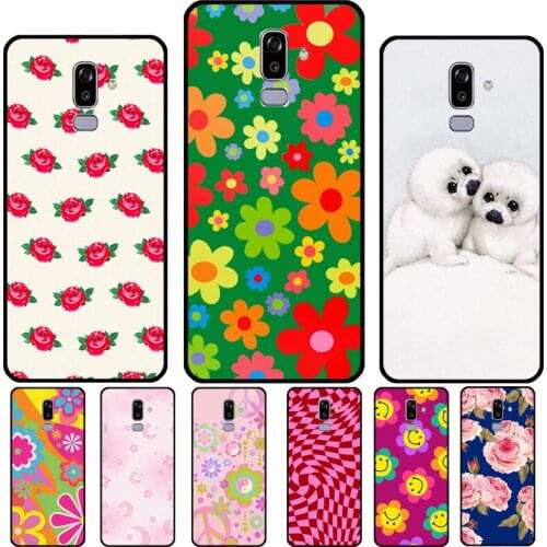 Peacr N Luv Flower Power Slumber Party For Samsung Galaxy A3 A5 J1 J3 J5 J7 2016 2017 J4 J6 A6 A8 Plus A7 A9 J8 2018 Phone Case