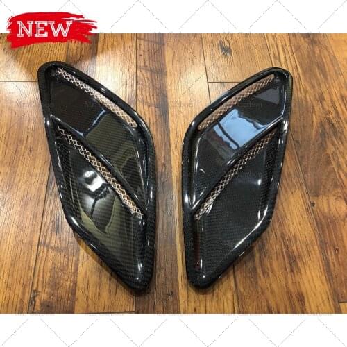 FOR LOTUS ELISE CARBON FIBER FRONT FENDER VENTS (NEED CUT FENDER) BODY KIT TUNING PART FOR ELISE CARBON AIR INTAKE DUCT RACING