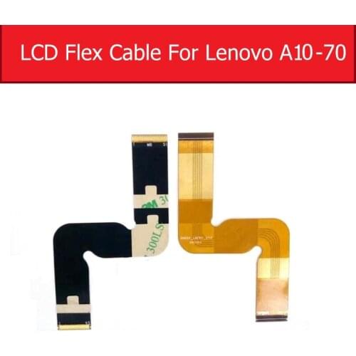 Genuine Lcd flex cable For Lenovo Tab 2 A10-70 A7600 LCD display screen connector flex ribbon small parts replacement