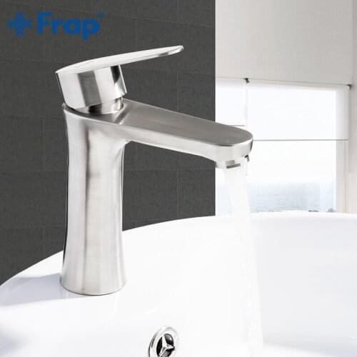 FRAP Basin Faucets stainless steel bathroom sink basin mixer tap sink faucet tapware water tap mixer basin saving water griferia