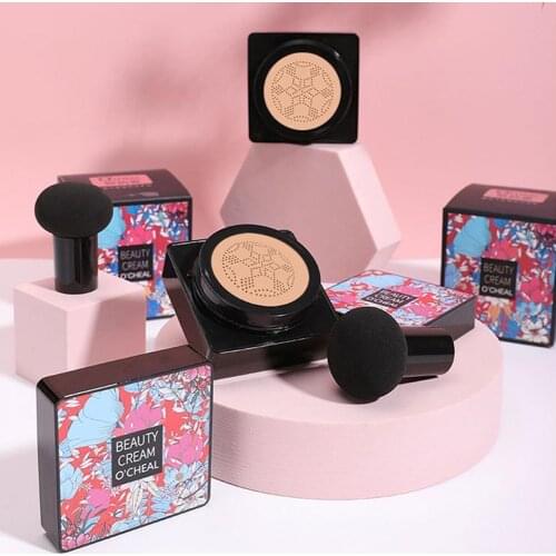 Mushroom Head Air Cushion BB Cream Foundation Cream For Face Makeup Concealer Cushion For Face Comestic Make Up Cushion Compact