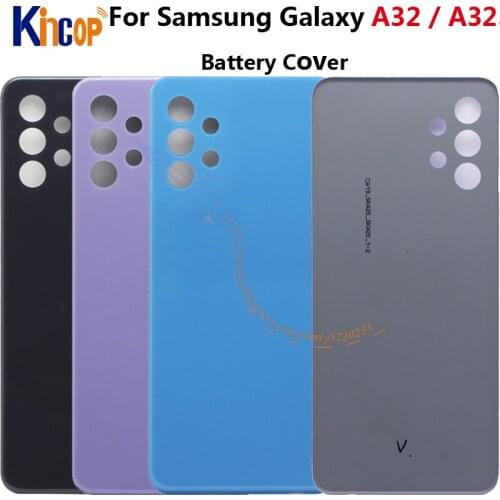 For Samsung Galaxy A32 A325 Battery Back Cover Door Rear Housing Case Assembly Repair Parts For Samsung A326 Back Housing