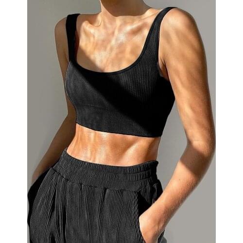 2021 High Waist Womens 2 Piece Workout Yoga Set Training Jogging Seamless Shorts Bra Top Gym Running Clothing Suit