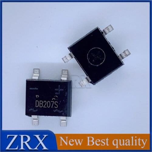 10Pcs/Lot New Rectifier bridge stack 2A / 1000V DB207S