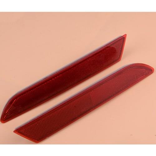 Beler 1Pair Rear Inner Bumper Reflector Light Lamp Cover Fit for Mazda CX-7 2010 2010 2012