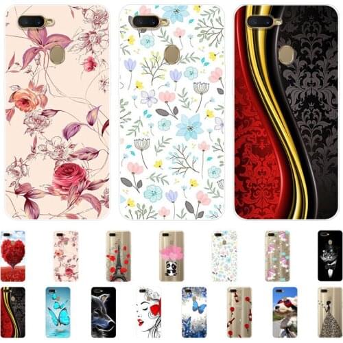 OPPO AX7 Case Silicone For OPPOAX7 Cover Soft Back TPU Phone Case For OPPO AX7 CPH1901 CPH 1901 AX 7 A7 OPPOA7 A 7 Case