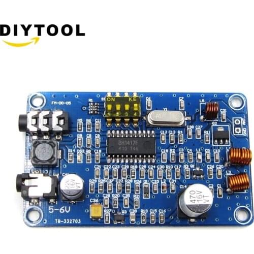 BH1417 0.5W Digital Radio Station PLL Wireless Stereo FM Transmitter Module 200M