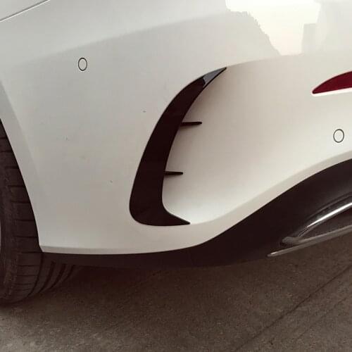 For Mercedes Benz A Class W177 V177 A180 A200 A220 A250 2019+ Rear Bumper Stickers Trim Cover Fender Accessories Car Styling