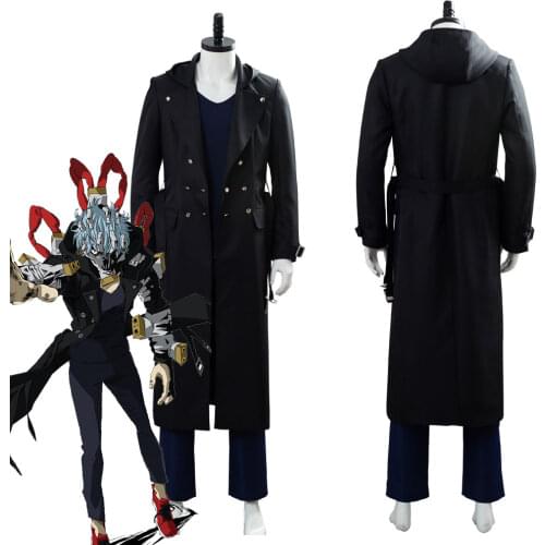 Boku no/My Hero Academia Cosplay Shigaraki Tomura Cosplay Costume Adult Men Women Trench Cloak Coat Suit