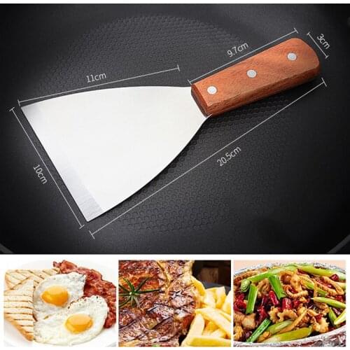 Shovel Spatula Cook Baking Barbecue Cakes Steaks Cooking Stainless Steel Pancake