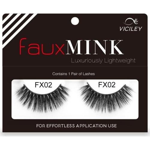Xinleyong natural false eyelashes 3d mink lashes volume soft lashes long eyelash extension fake mink eyelashes