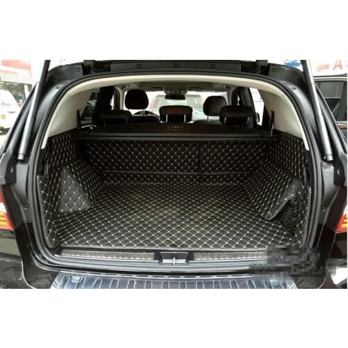 New arrival! Special trunk mats for Mercedes Benz ML 350 W166 2016-2012 durable cargo liner boot carpets for ML350,Free shipping