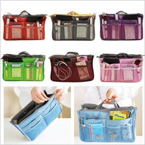 Make up organizer bag Women Men Casual cosmetic travel storage bags multi functional small bag good quality handbag in bag