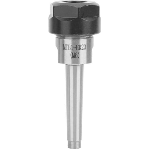 MTB1 ER16/ER20 High Accuracy Collet Chuck Holder M6 Morse Taper Shank For CNC Milling Lathe Machine