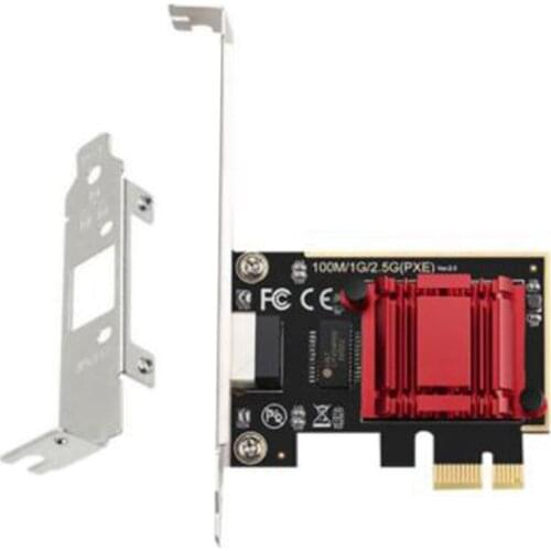 PCIE Card 2.5Gbps Gigabit Network Card 2500Mbps RTL8125B RJ45 Ethernet Network Card PCI-E Network Adapter