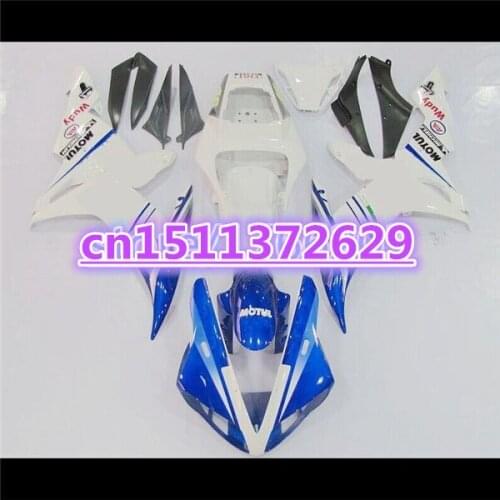 YZF-R1 For YZF R1 02 03 YZF 1000 blue white YZF-R1 YZF-1000 YZFR1 YZF1000 2002 2003 Fairing Body-Dor D