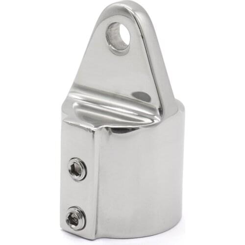 316 stainless steel Stainless Boat Bimini Top Cap Eye End 1" 25mm Marine Hardware Boat Parts Accessories