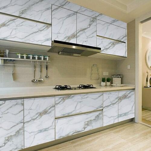 3M Kitchen Marble Contact Wallpaper PVC Wall Stickers Marble Countertop Stickers Bathroom Self Adhesive Waterproof Wallpaper