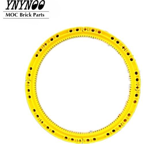 4Pcs/Lot Technical Gear Rack Annular Rack 1/4 Circle 11X11 Building Blocks Children Toys High-Tech Parts EV3 EV5 MOC Gears Toys