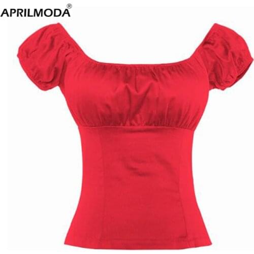 Блузки в горошек APRIL MODA China At AliExpress