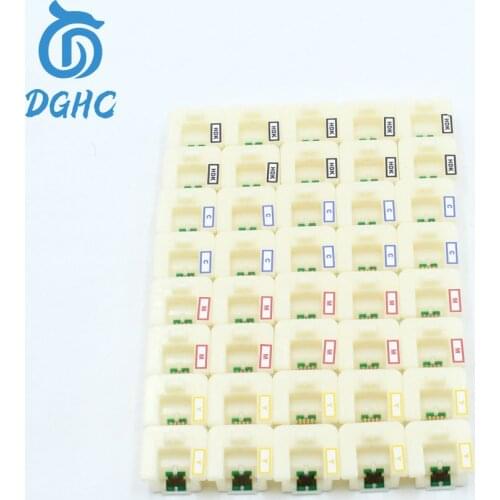 DGHC 4 color T741X T7412 T7413 T7414 Ink cartridge chip with holder for Epson F6200 F7200 F9200 F9300 F9370 printer