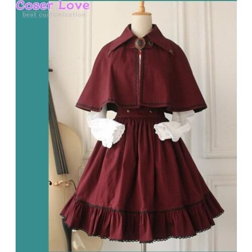 Gothic Lolita Dress Cross Regression Victorian Vintage SK only skirt
