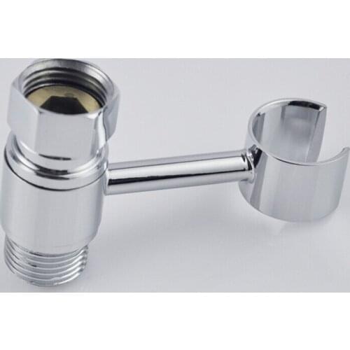 Chromed Brass Hand Shower Holder With G1/2"B Connector Filling valve Hand Shower Bracket Bath Shower SV123
