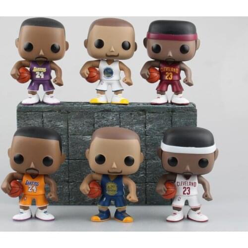 Kobe James Curry 10cm Vinyl Action Figure Toys