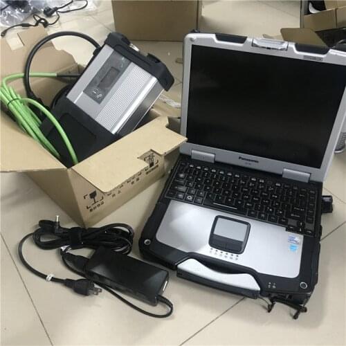 MB Star C5 SD Compact 5 with Used Laptop CF-30 360g SSD V12/2020 Software X HHT DTS Vediamo Auto for Mercdes Diagnosis tool