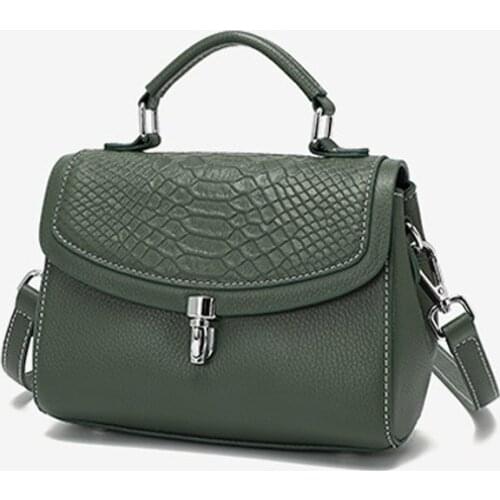 2021 New leather Handbags luxury Handbags Famous Brand fashion embossed one-shoulder diagonal bag all-match small square bag