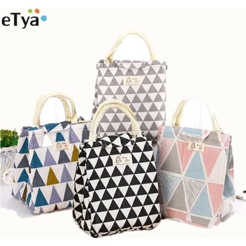 Fresh Insulated Women Lunch Bag Thermal Fashion Tote Cooler Lunch Bag For Kids Food Picnic Bag