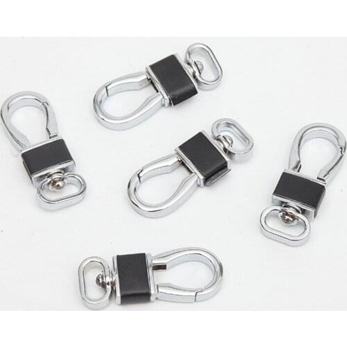 TEH Metal Head Leather Key Chains Rings Trendy Holder For Car Keyrings KeyChains For Man Women High Quality Gift