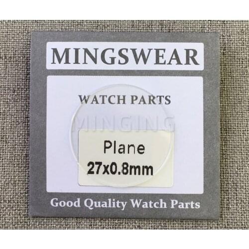 High Quality Plane Round Mineral Glass 0.8mm Thick 16~34.5mm Size