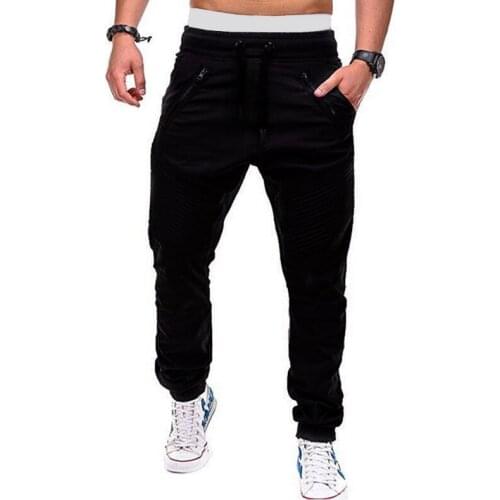 New high street mens loose pants hip hop jogger overalls streetwear mens trousers casual fashion army pants pants