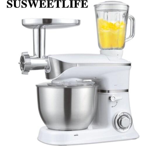 Household multifunctional cooking machine, chefs machine, juicer, meat grinder, fresh juice extractor, soybean milk shake