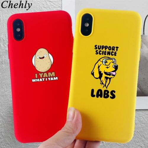 Cute Dog New Phone Case for IPhone 6s 7 8 11 Plus Pro X XS MAX XR Cartoon Cases Soft Silicone Fitted TPU Back Cover Accessories