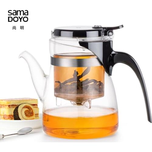 [GRANDNESS] SAMA SamaDOYO B-02 High Grade Kungfu Teapot * Mug & Teapot 600ml Teapot Glass Tea Pot Glass Tea Pot with Infuser