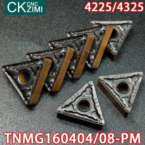 TNMG160404-PM 4325 TNMG160404-PM 4225 TNMG160408-PM 4225 Carbide Insert Turning Inserts Tool CNC Metal Lathe Tool TNMG for steel