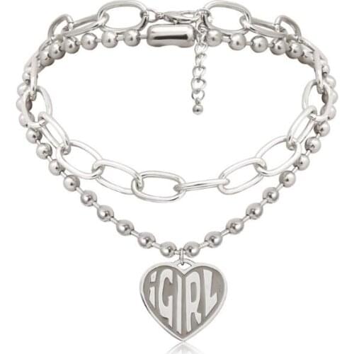 2021 New Gothic Female Symbol Girl Cool Crush Choker Heart Pendant Necklace Women Jewelry 2020 trend