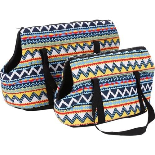 Puppy Cat Aztec Hakuna Matata Soft Shoulder Bags Carrying Pet Dog Carrier Backpack Outdoor Travel for Small Dogs Pets Products
