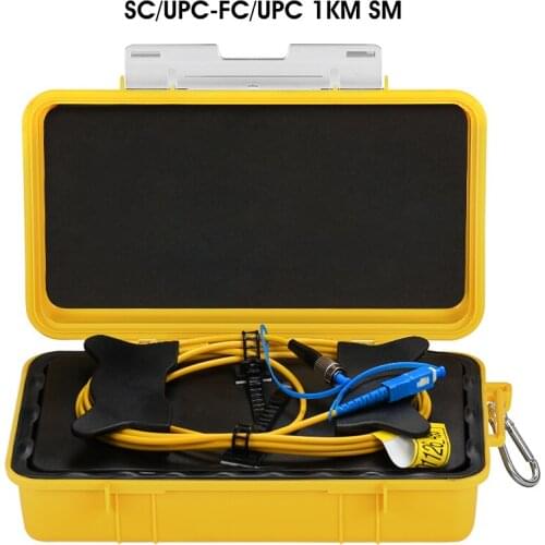 SC/UPC-FC/UPC OTDR Dead Zone Eliminator,Fiber Rings ,Fiber Optic OTDR Launch Cable Box 1km SM1310/1550nm