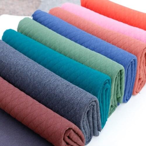 Knitted quilted cotton fabric, three-layer quilted cotton, warm men’s and women’s children’s clothing, bedding by the meter