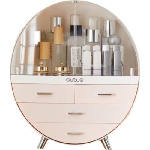 Drawer Home Fashion Desktop Acrylic Jewelry Cosmetic Skin Care Organizer Rack Makeup Storage Box Bathroom Brush Lipstick Holder