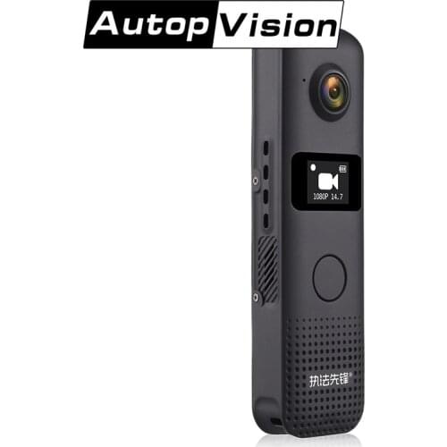 1296P HD Video Recorder Pen Camera Portable Body Worn Camera Policeman Pocket Camera Audio and Video Record Device Touch Control