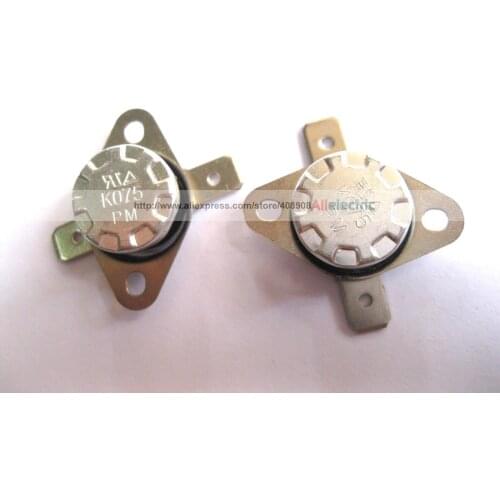 30 Pcs Temperature Switch Thermostat 75Degree N O KSD301