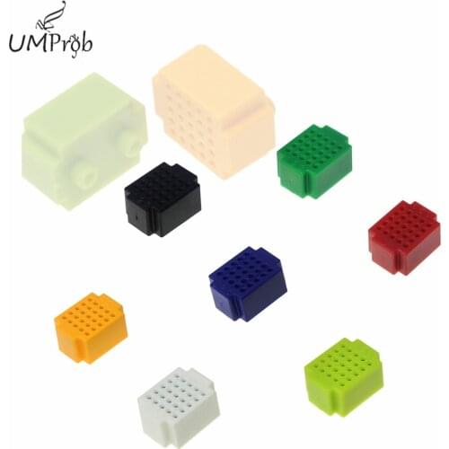 7Pcs Mini 25 Points Breadboard Solderless Prototype Tie-point for arduino