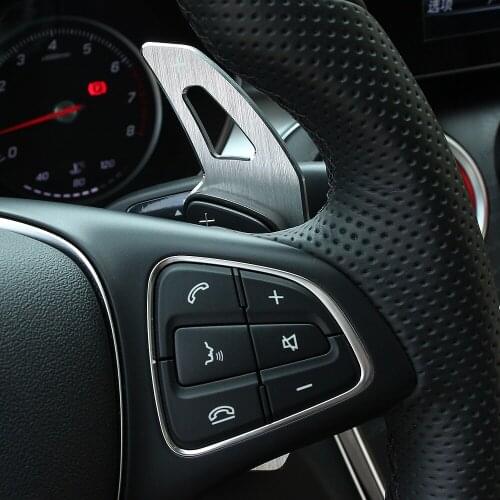 Car Accessories Steering Wheel Shift Paddle Shifter Extended type For Mercedes Benz C Class W205 E Class W213 GLC CLA 2016-2019