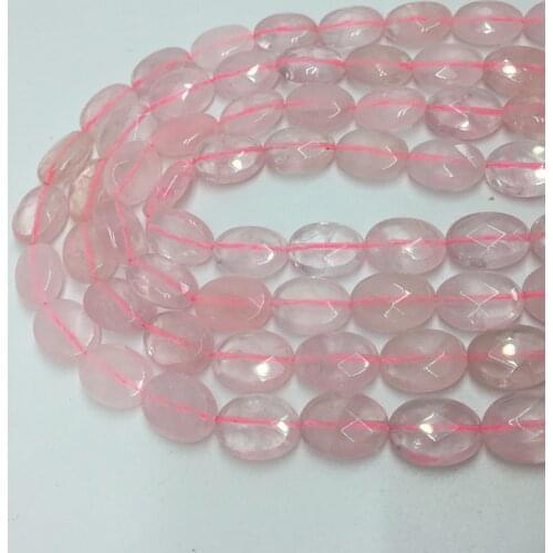 10x14mm Ellipse Shape Natural Powder Crystal Gem Stone Beads Gemstone Jewelry Making Bracelet Necklace DIY Luck Health