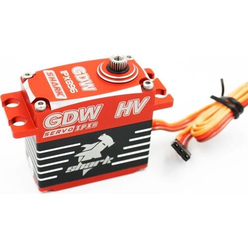 GDW BLS893 SHARK IPX-8 Full waterproof brushless servo Steel gear 36kg for crawler rc car