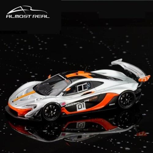 Almost Real 1:43 2014 McLaren P1 GTR Pebble Beach Resin Simulation Model Car